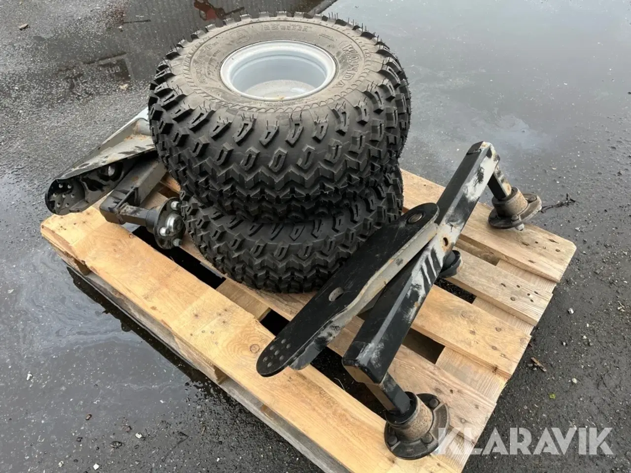 Billede 3 - Boogieaksler med hjul 2 styk