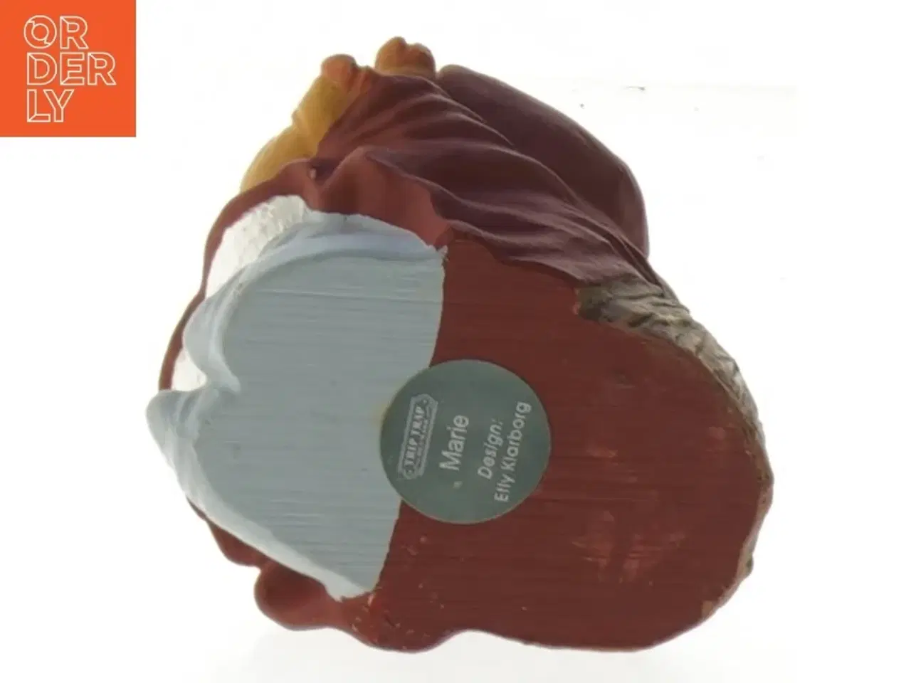 Billede 5 - Trip Trap Marie nissefigur med gris fra Trip Trap (str. 10 cm)