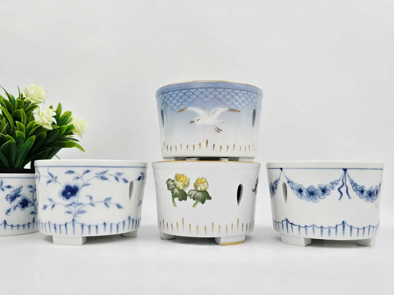 Billede 1 - Royal Copenhagen/ Bing & Grøndahl Fyrfadsvarmer