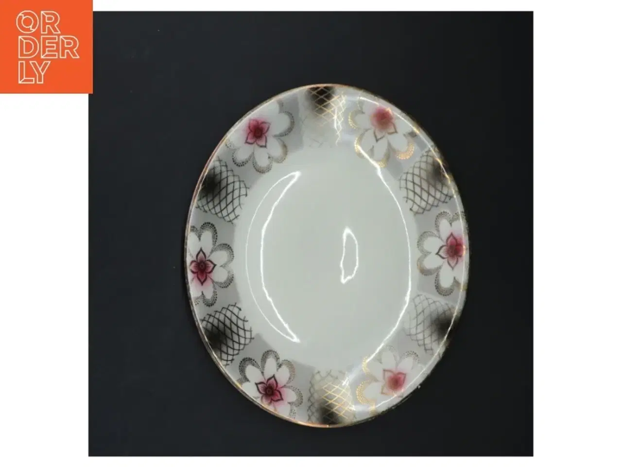 Billede 4 - Tekop med underkop og tallerken fra Bavaria (str. Ø. 19,5 cm. og 15 cm)