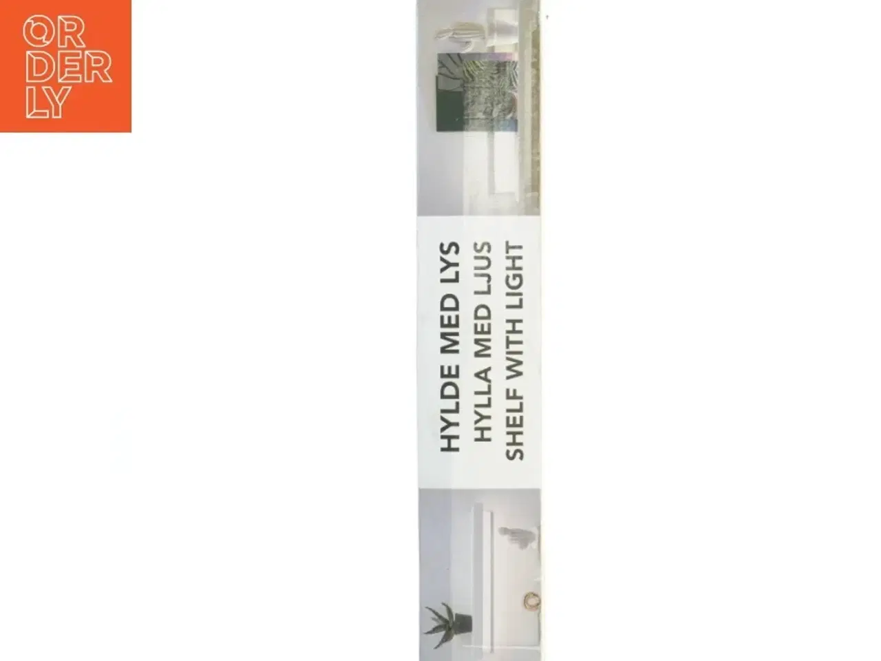 Billede 4 - Hylde med indbygget lys fra Just Light (str. 48x7x12 cm)
