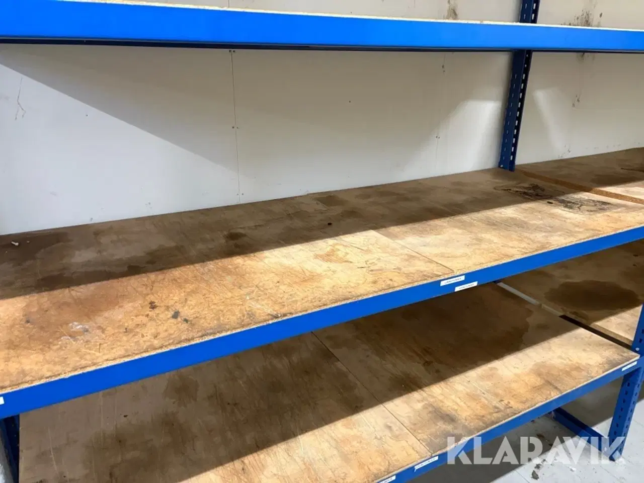 Billede 7 - Værkstedsreoler 6 sektioner