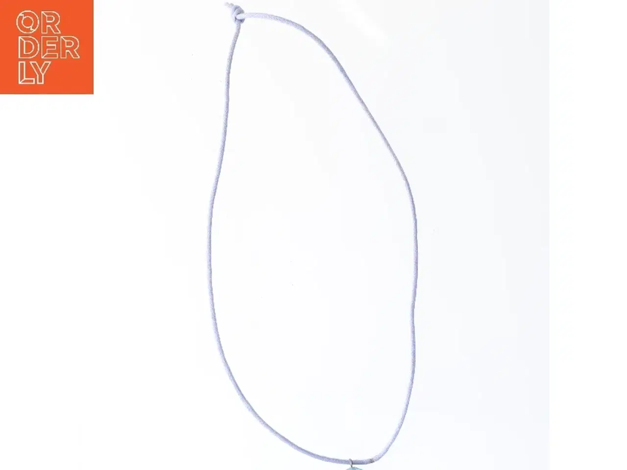 Billede 2 - Halskæde med glaspærle (str. 60 cm)