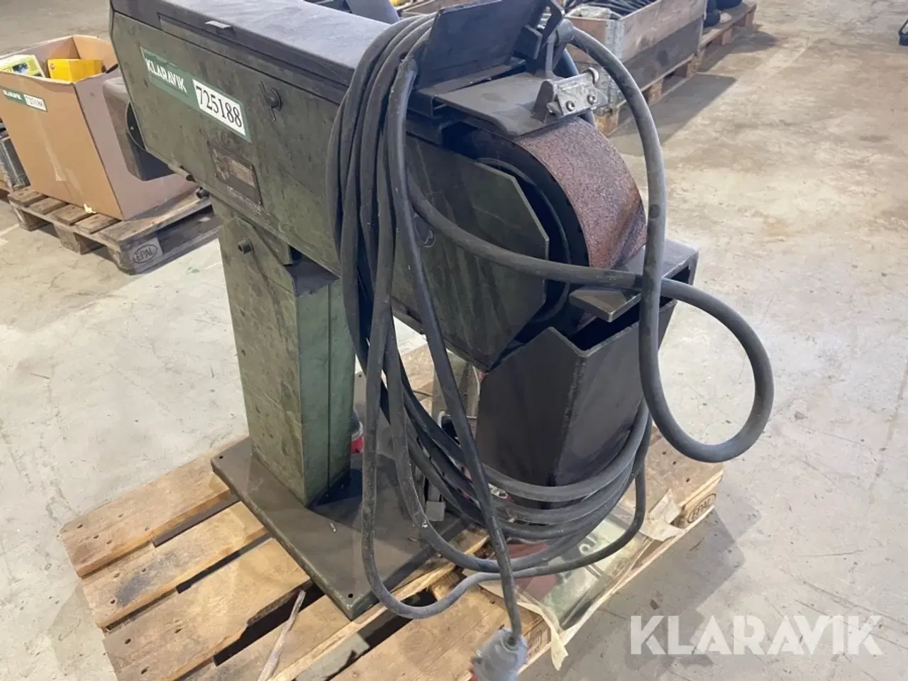 Billede 10 - Båndpudser og slibemaskine HM TAS-75