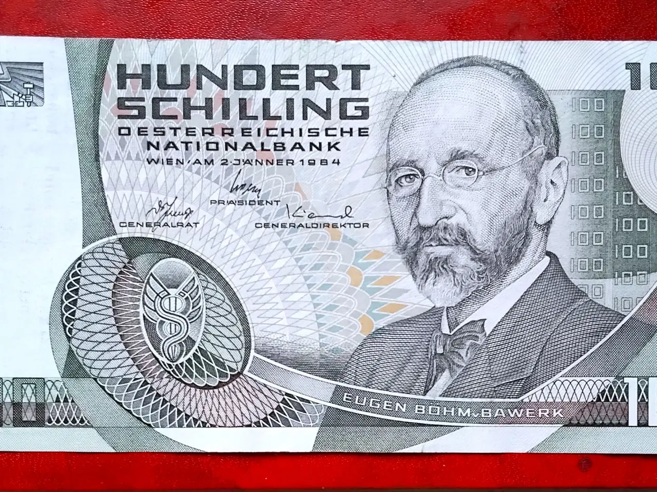 Billede 1 - ØSTRIG AUSTRIA 100 SCHILLING 1984 FLOT!