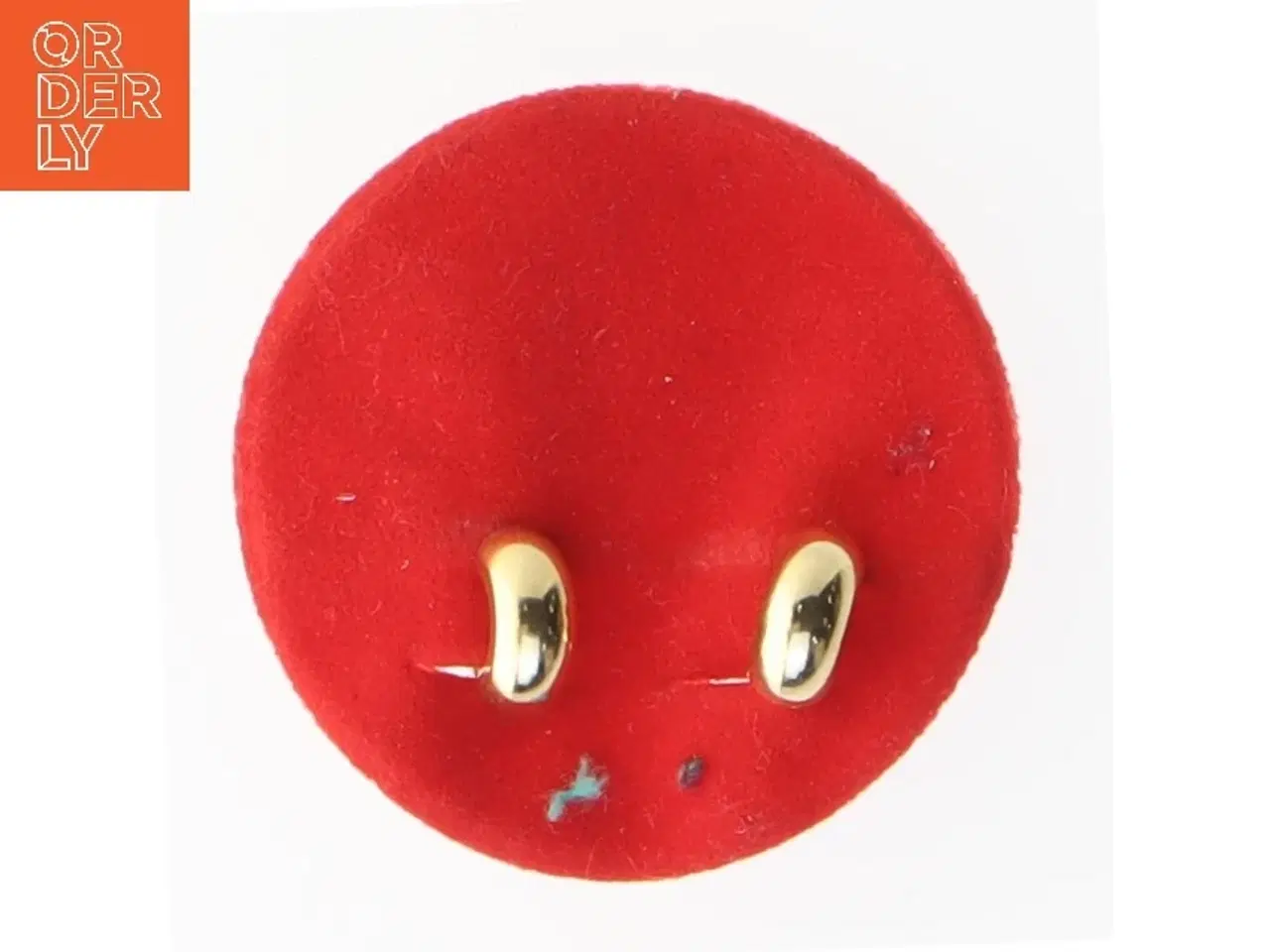 Billede 1 - Øreringe i guld (str. 1 cm)