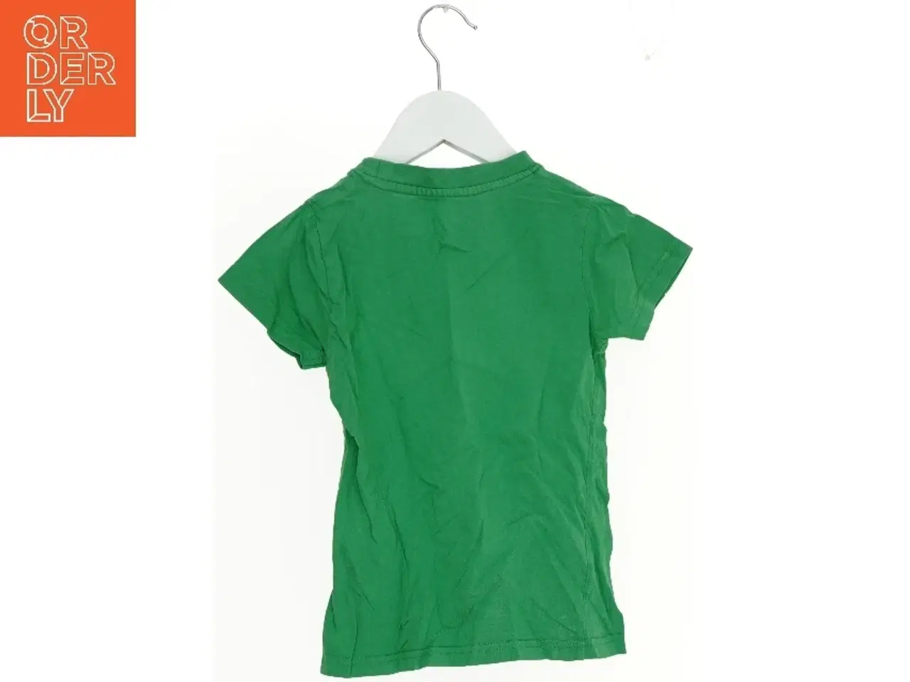 Billede 2 - Grøn T-Shirt med tekst fra Mads & Mette (str. 110)