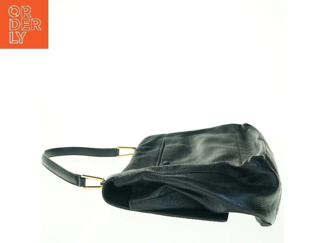 Billede 3 - Liya Sort skuldertaske i læder fra Coccinelle (str. 35 x 32 cm)