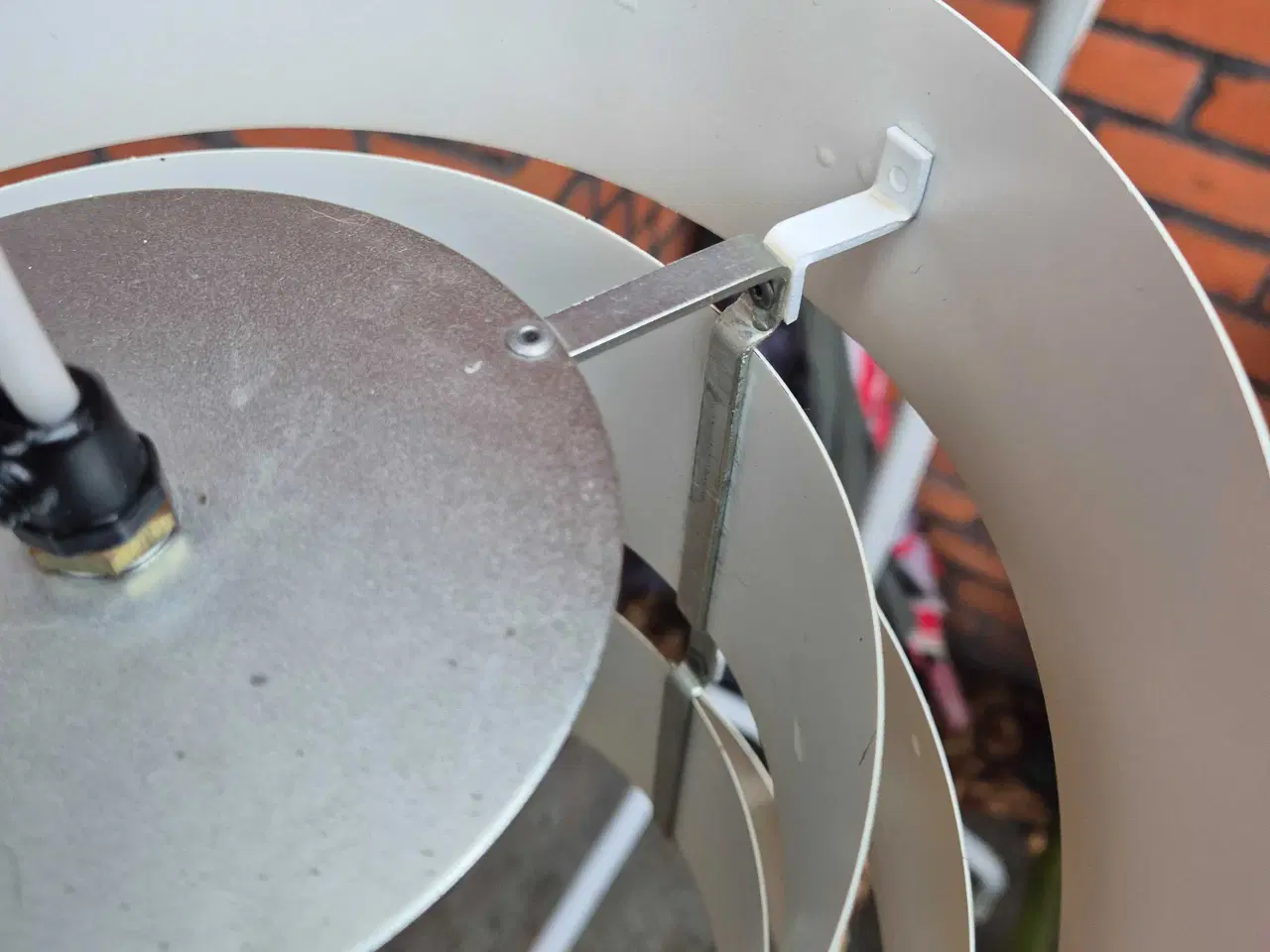 Billede 16 - Smuk karrygul Eiffel-pendel