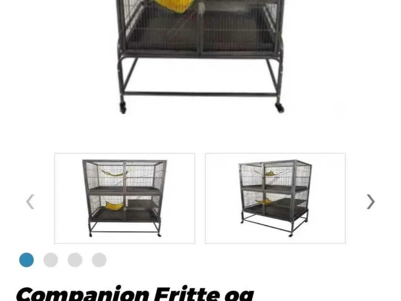 Billede 4 - Bur - brugt til chinchilla 