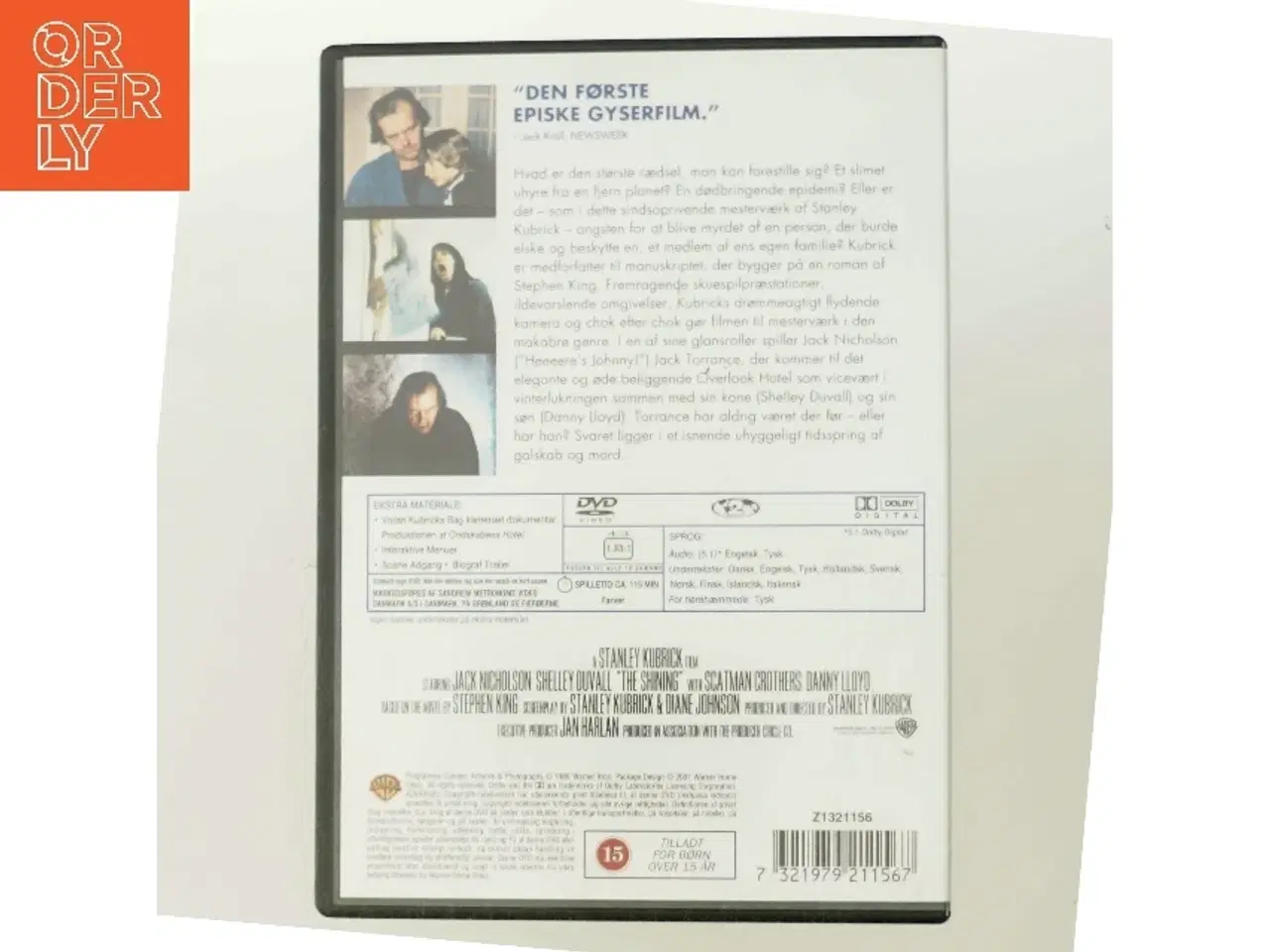 Billede 3 - Ondskabens Hotel med Jack Nicholson (DVD)