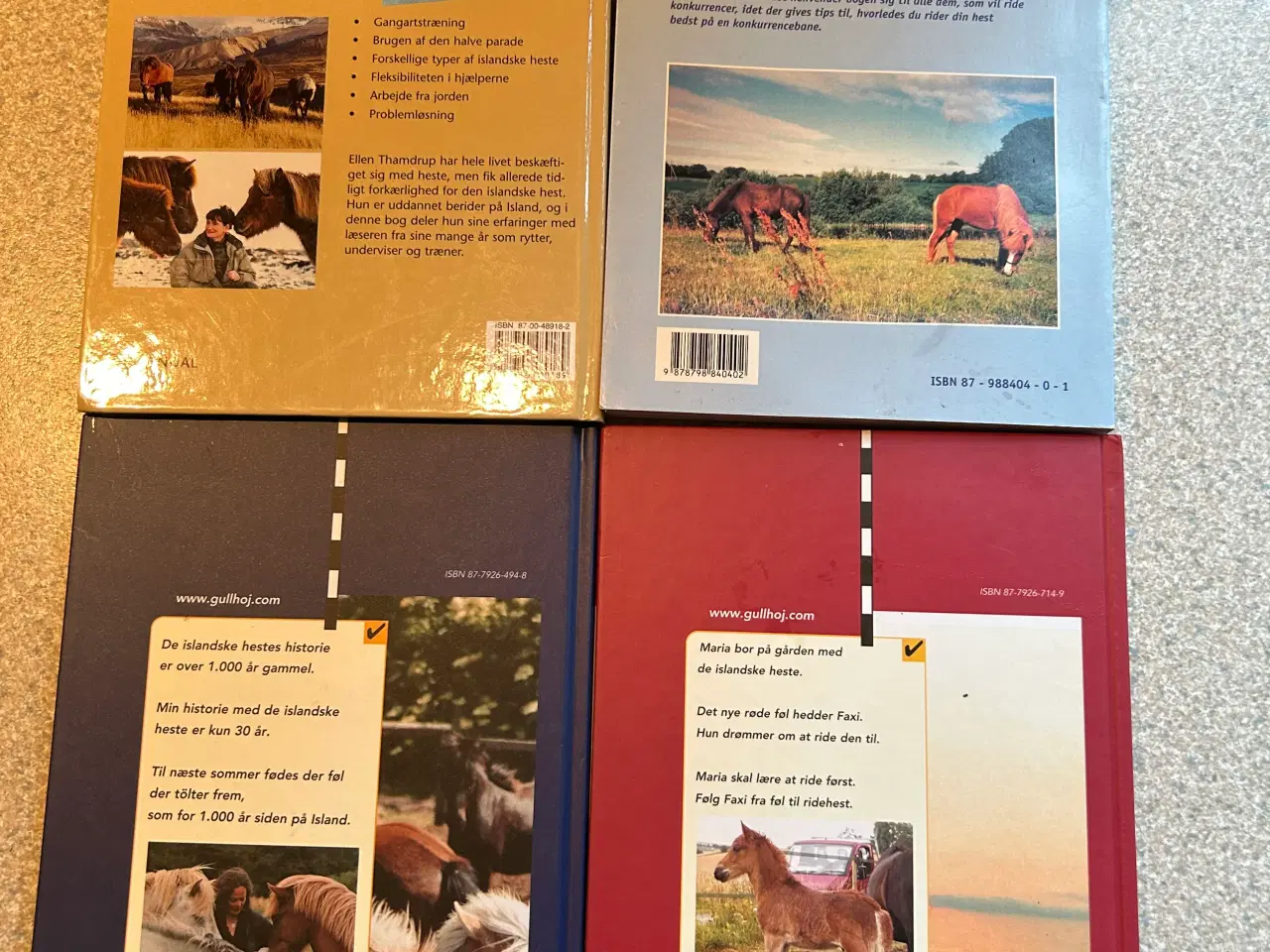 Billede 2 - 4 bøger om Islandske heste, pæne og velholdte.