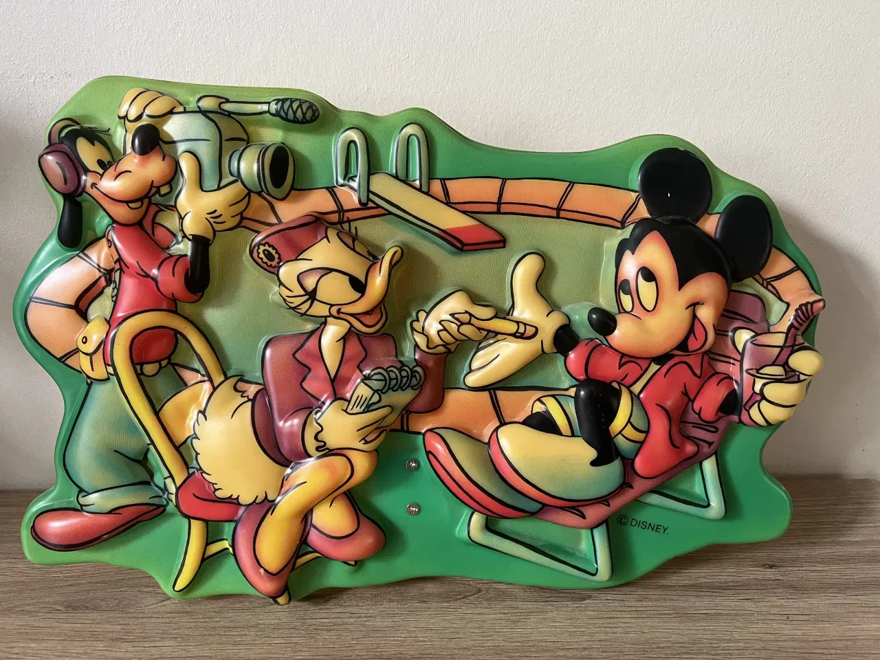 Billede 2 - Flot gammel Disney lampe 