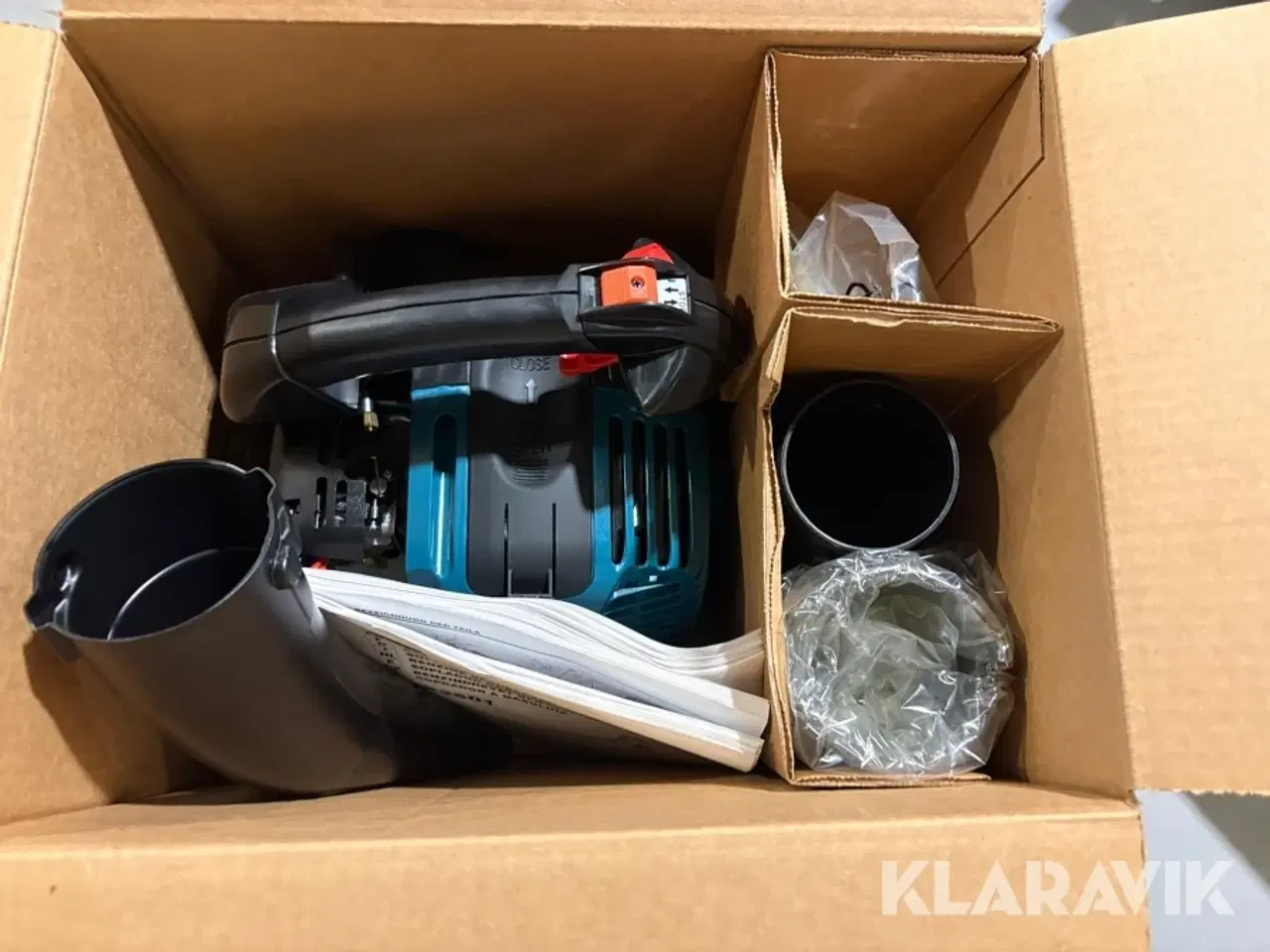 Billede 10 - Løvblæser Makita BHX2501 med opsamlerpose