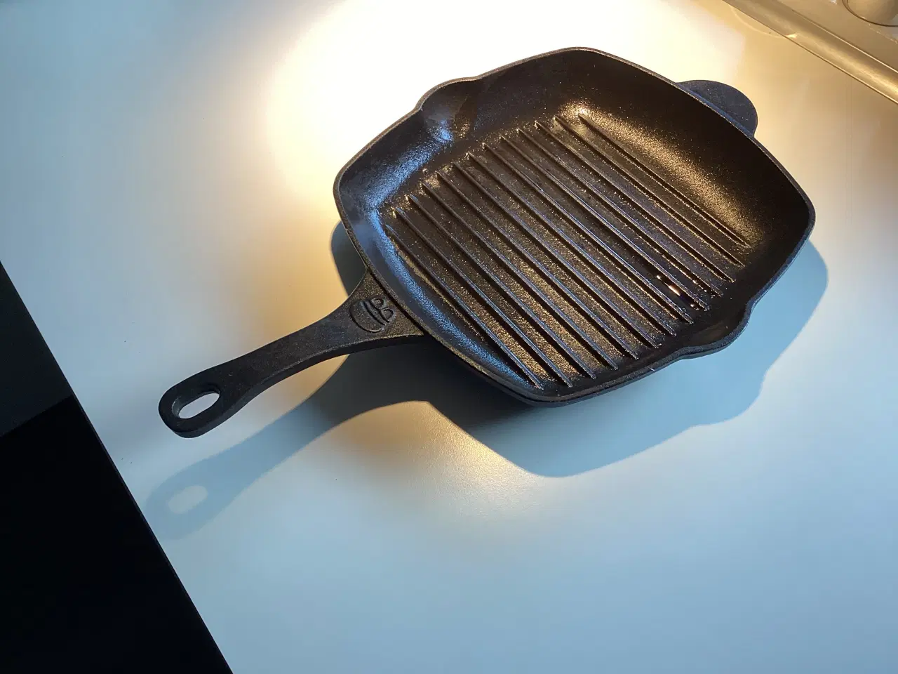 Billede 3 - Meget fin Støbejerns grillpande 27 cm x 27 cm