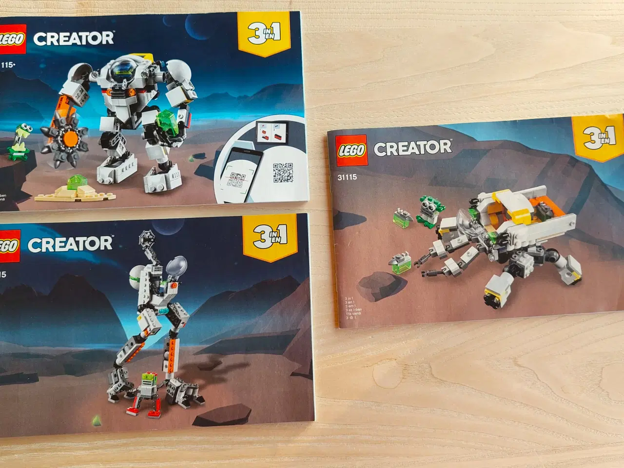Billede 3 - LEGO Creator - Rum-minerobot 31115