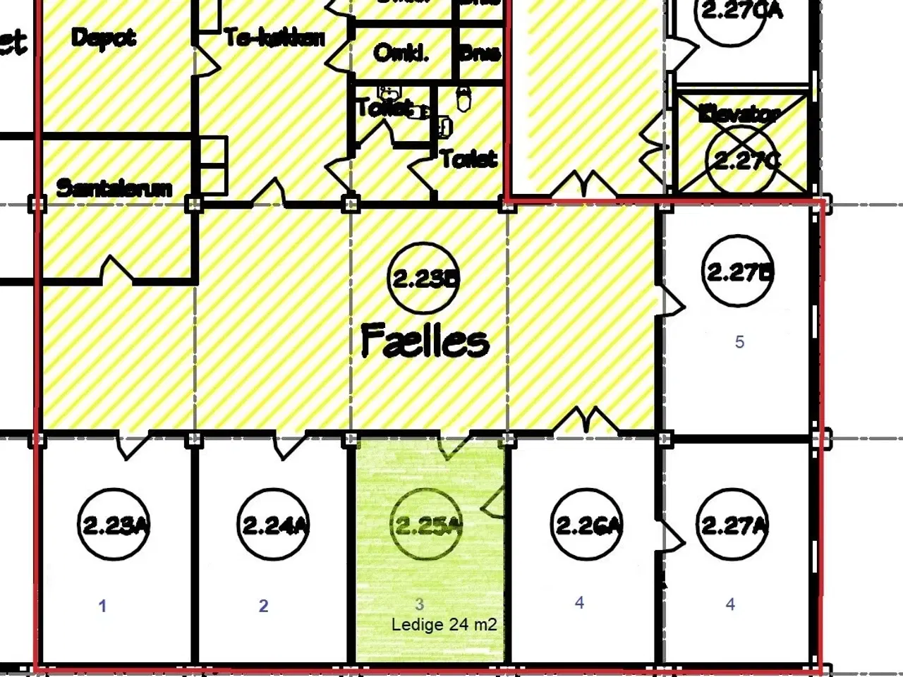 Billede 7 - Lyst og indflytningsklar kontor