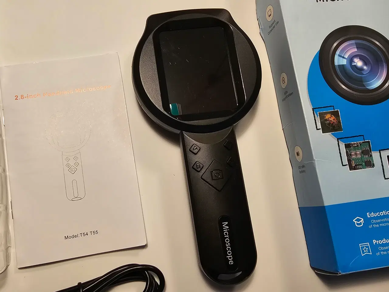 Billede 2 - Digital Lup/microskop med 100x forstørrelse - LED