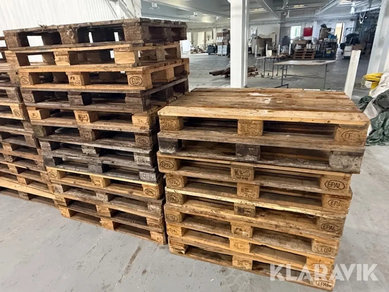 Billede 11 - Paller med pallerammer EPAL - cirka 42 styk