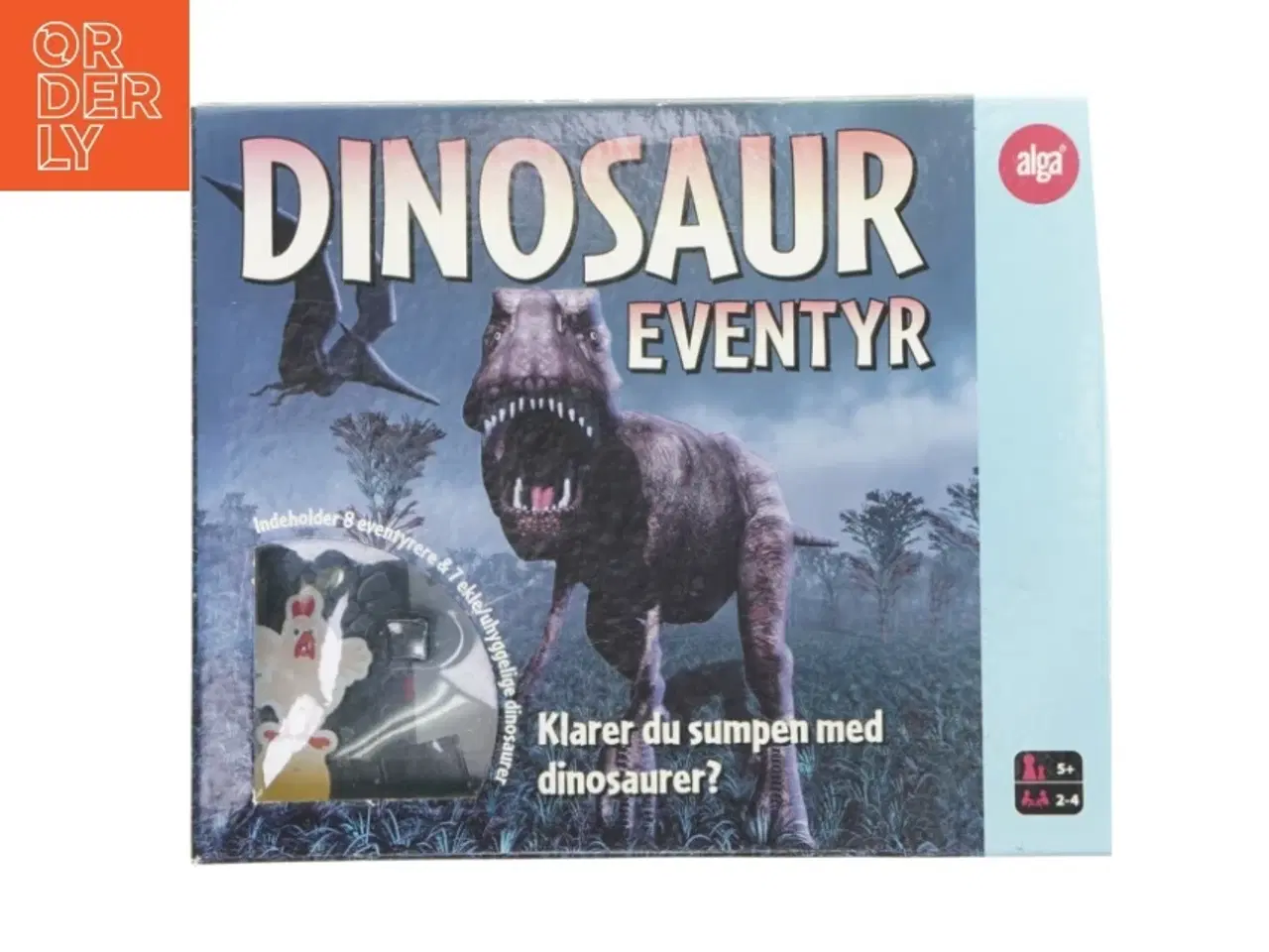 Billede 1 - Dinosaur eventyr brætspil fra Alga (str. 26,5x32,5 cm)