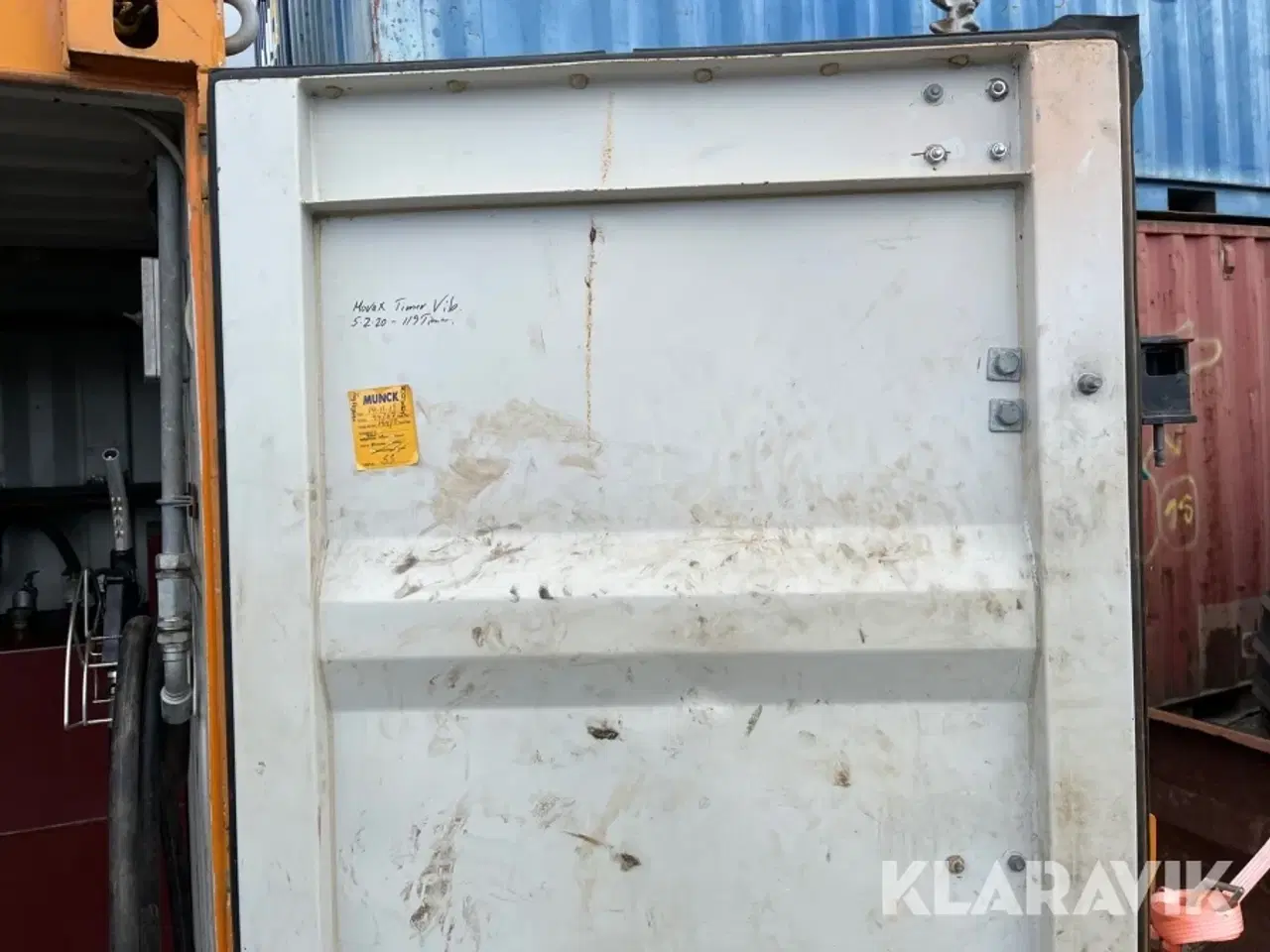 Billede 9 - Container Dancontainer 8Fod Med 1000liter tank
