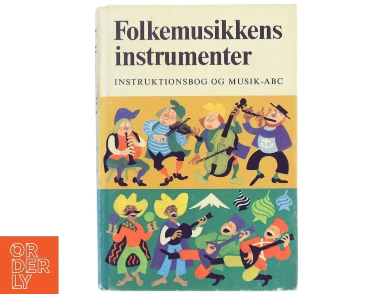 Billede 1 - Bog om Folkemusikkens Instrumenter fra Politikens Forlag