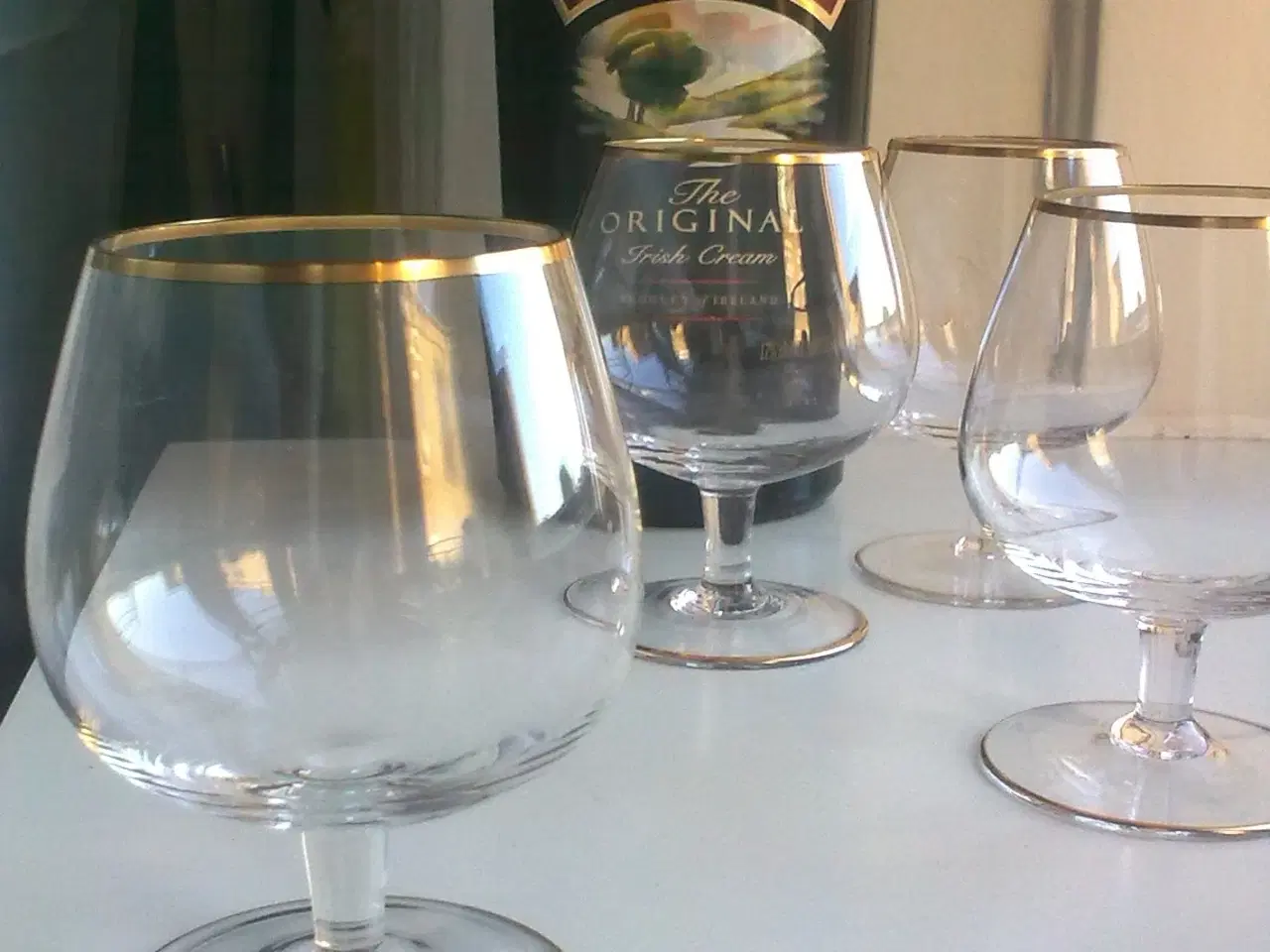 Billede 4 - Baileys glas cognac form VINTAGE varia størrelser