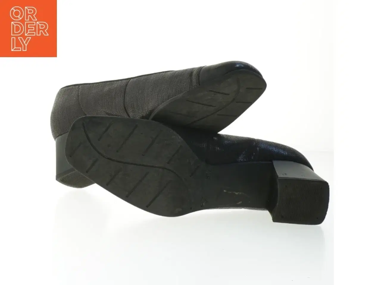 Billede 3 - Sorte sko med hæle fra Gabor (str. Længde. 25 cm)