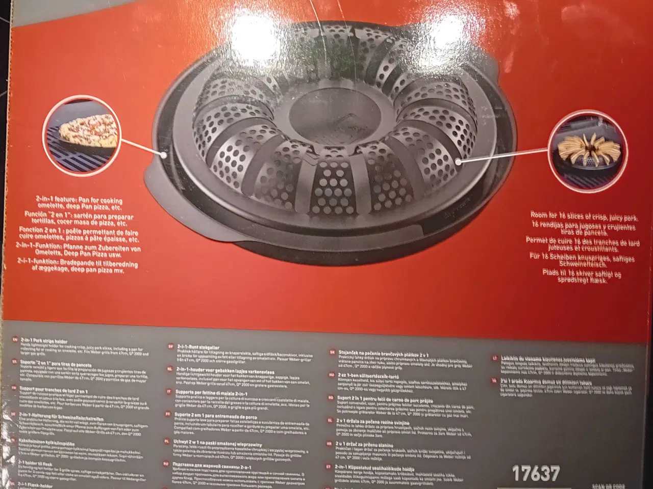 Billede 2 - Weber stegt flæsk holder 