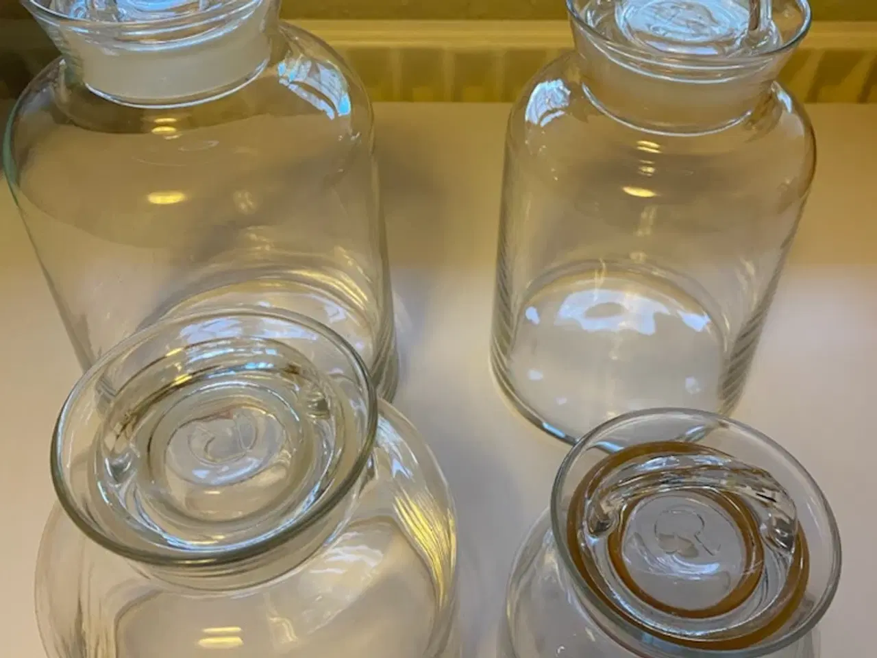 Billede 2 - Opbevarings glas