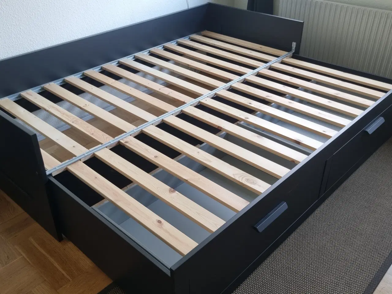 Billede 3 - Dobbeltseng med skuffer