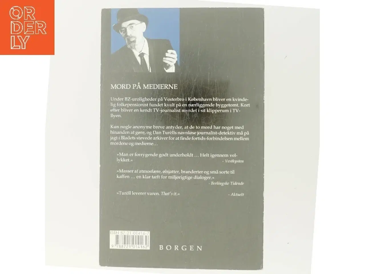Billede 3 - Mord på medierne : kriminalroman af Dan Turèll (Bog)