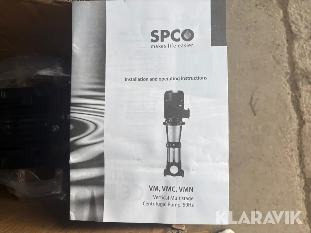 Billede 8 - Vertikal pumpe SPCO VMC 3-17 (IE3 PTC)