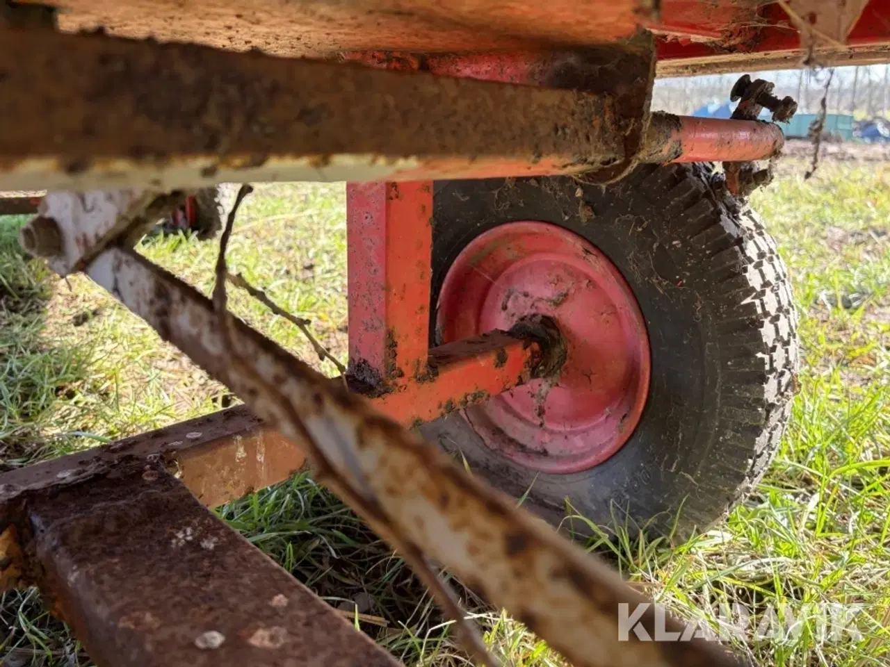 Billede 12 - Robust Trækvogn Cramo