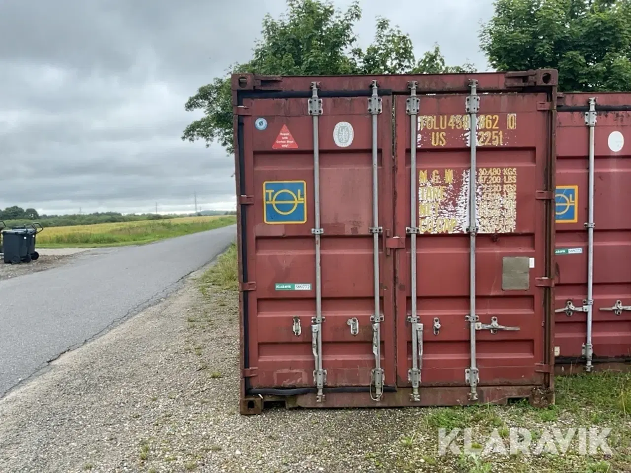 Billede 6 - 20 fods container SICOM 1CC OT 30/92 , uden tag