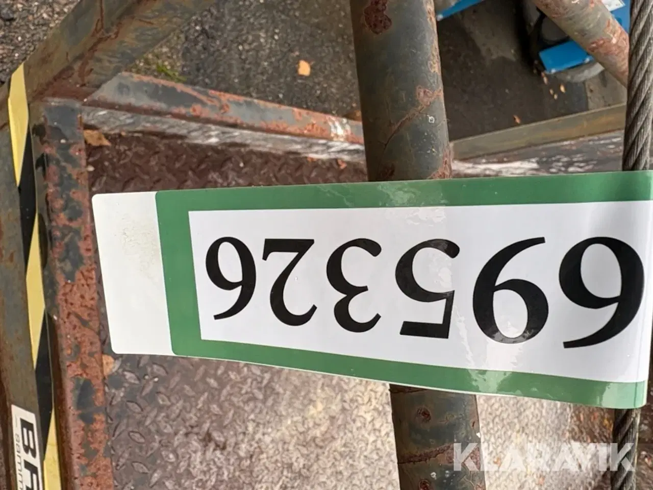 Billede 11 - Mandskabskurv Kirk maskinfabrik K1330