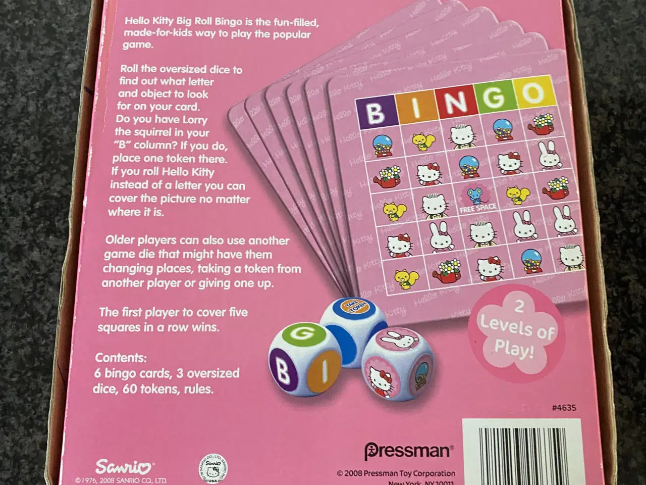 Billede 2 - Hallo Kitty - Big Roll bingo