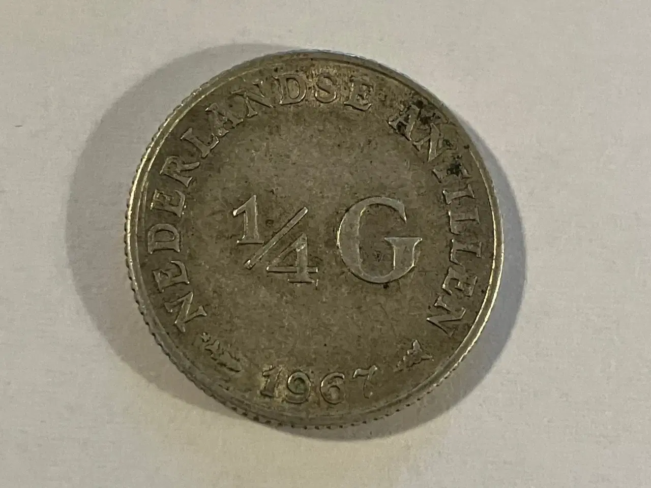 Billede 1 - 1/4 G Netherlands Antilles 1967