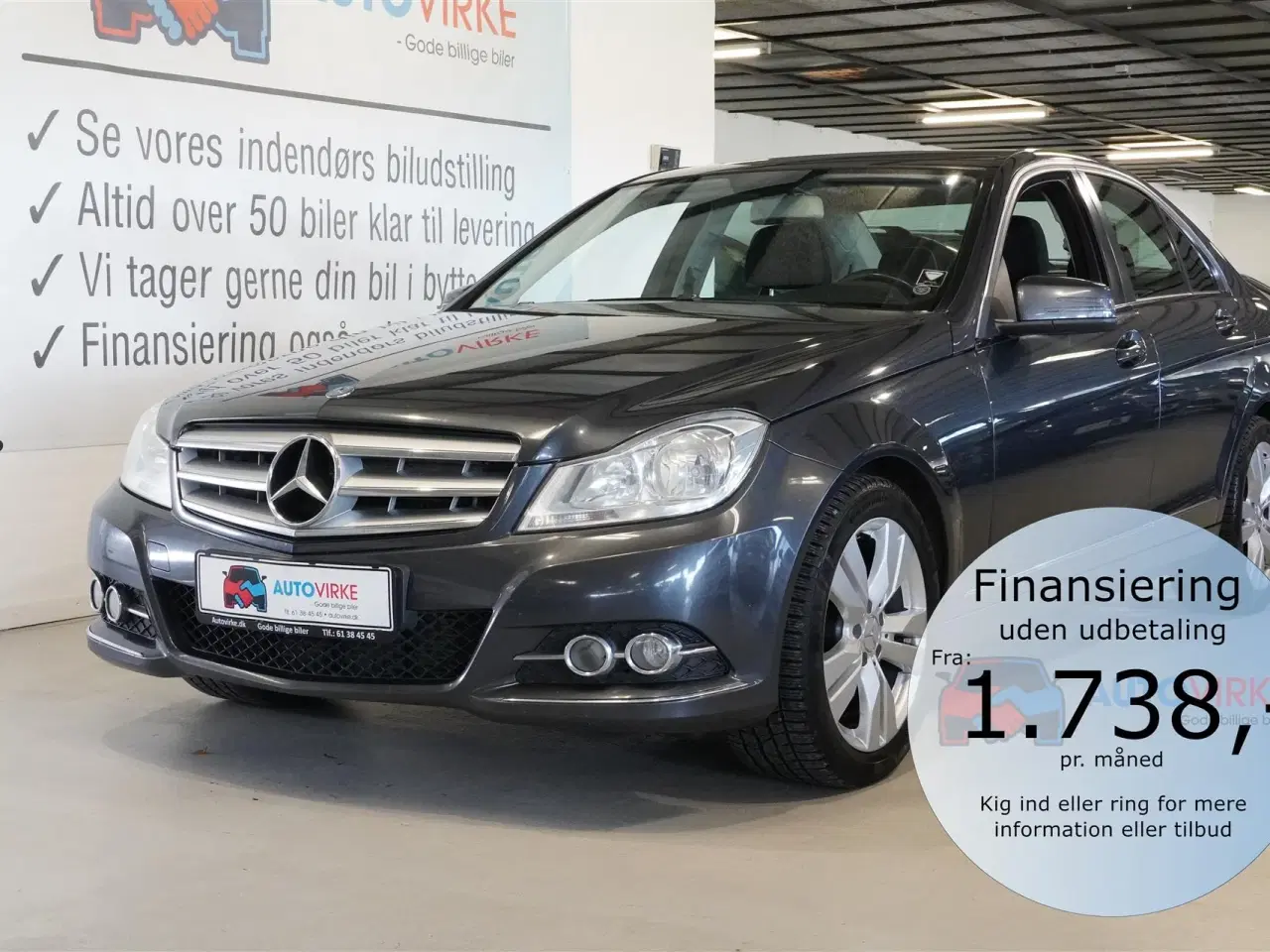 Billede 1 - Mercedes-Benz C200 d 2,1 CDI BlueEfficiency 136HK 6g