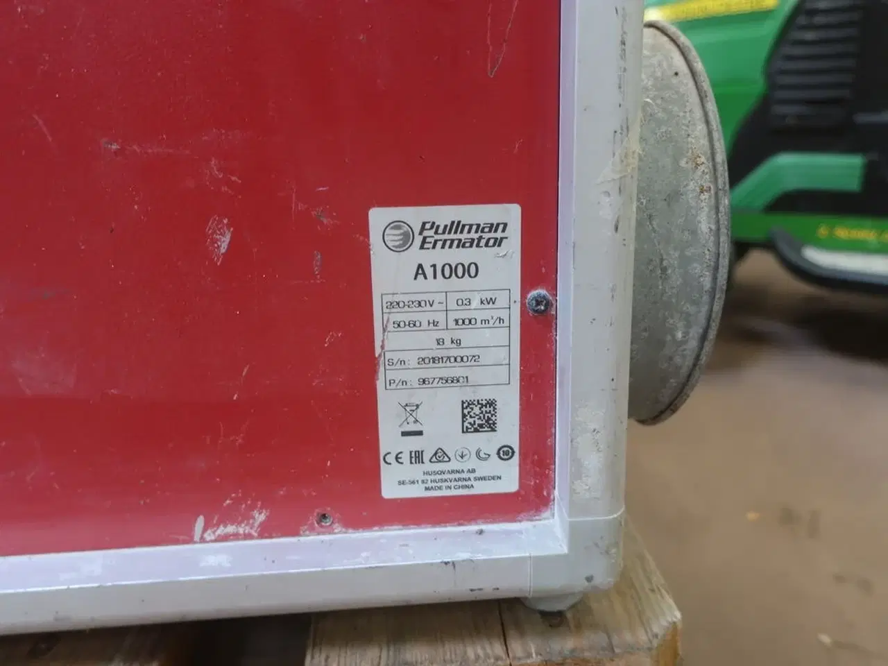 Billede 3 - Luftrenser PULMAN ERMATOR A1000