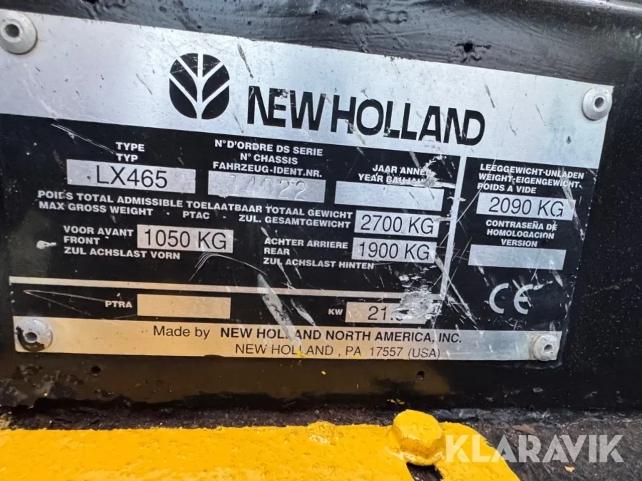 Billede 5 - Minilæsser New Holland LX465 Super Boom