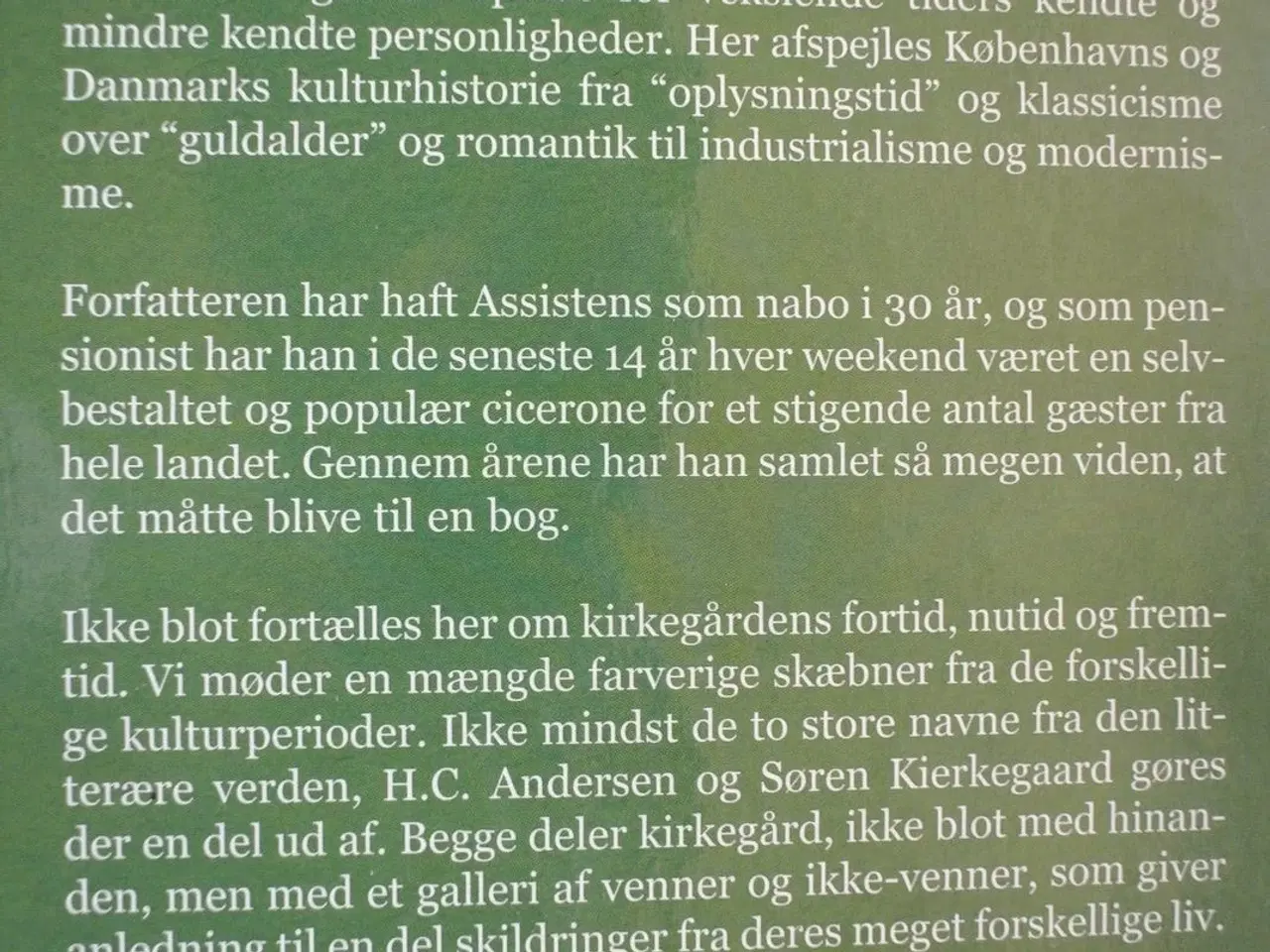 Billede 3 - historier fra assistens - en kulturhistorisk bille