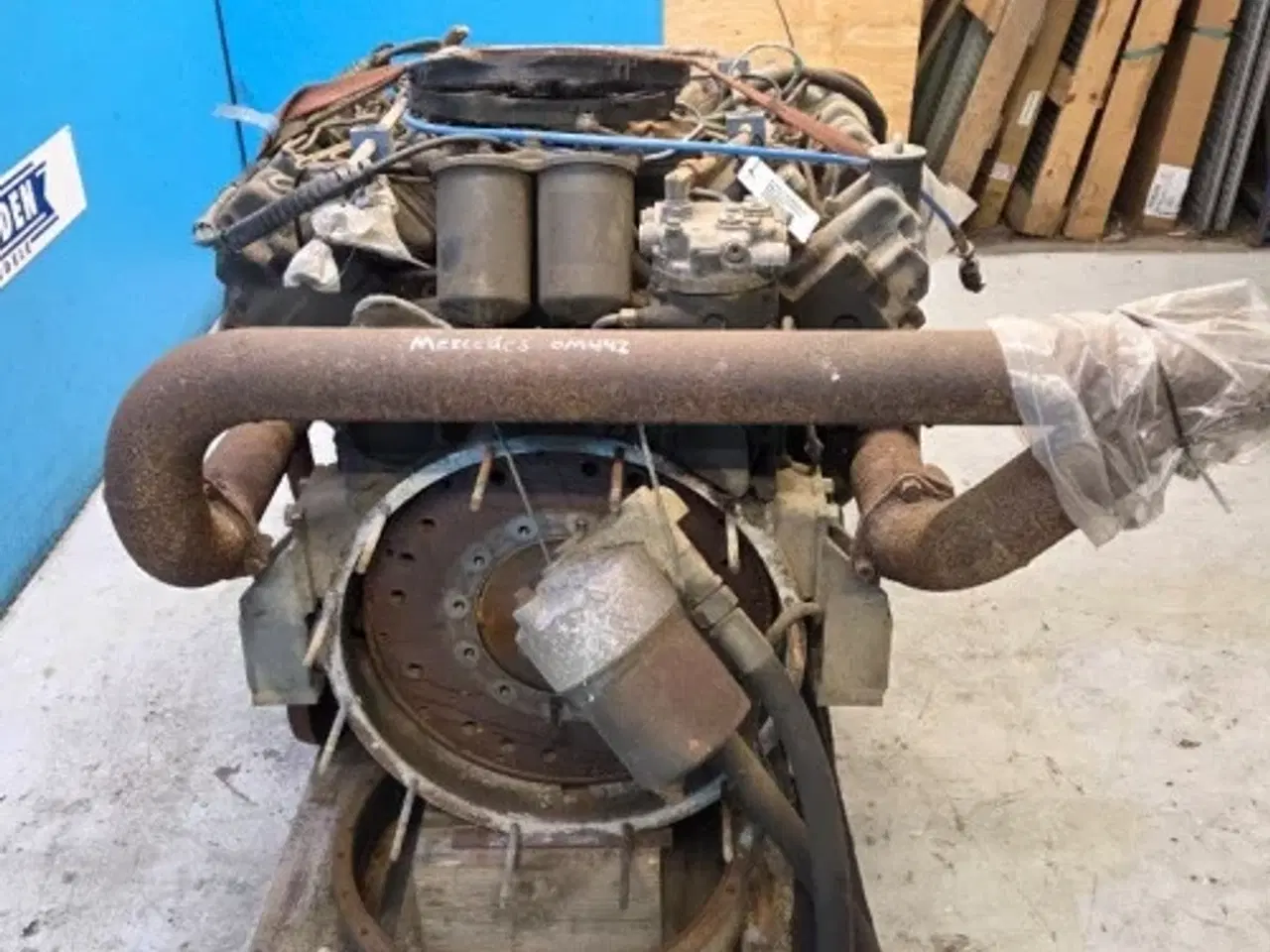 Billede 12 - Mercedes OM442 Motor 442.900-000-853322