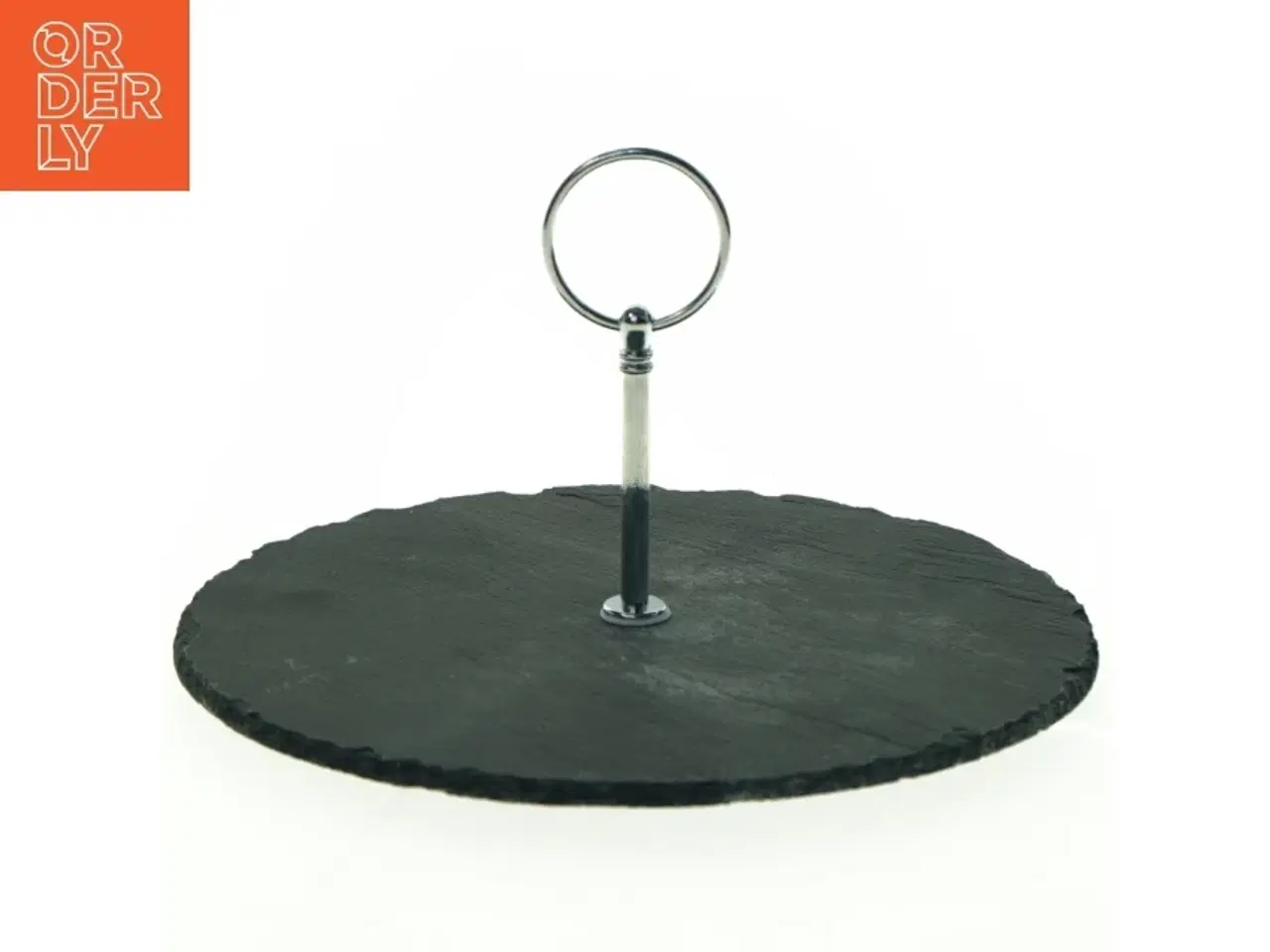 Billede 1 - Skiffer ostefad (str. Ø 22 cm)