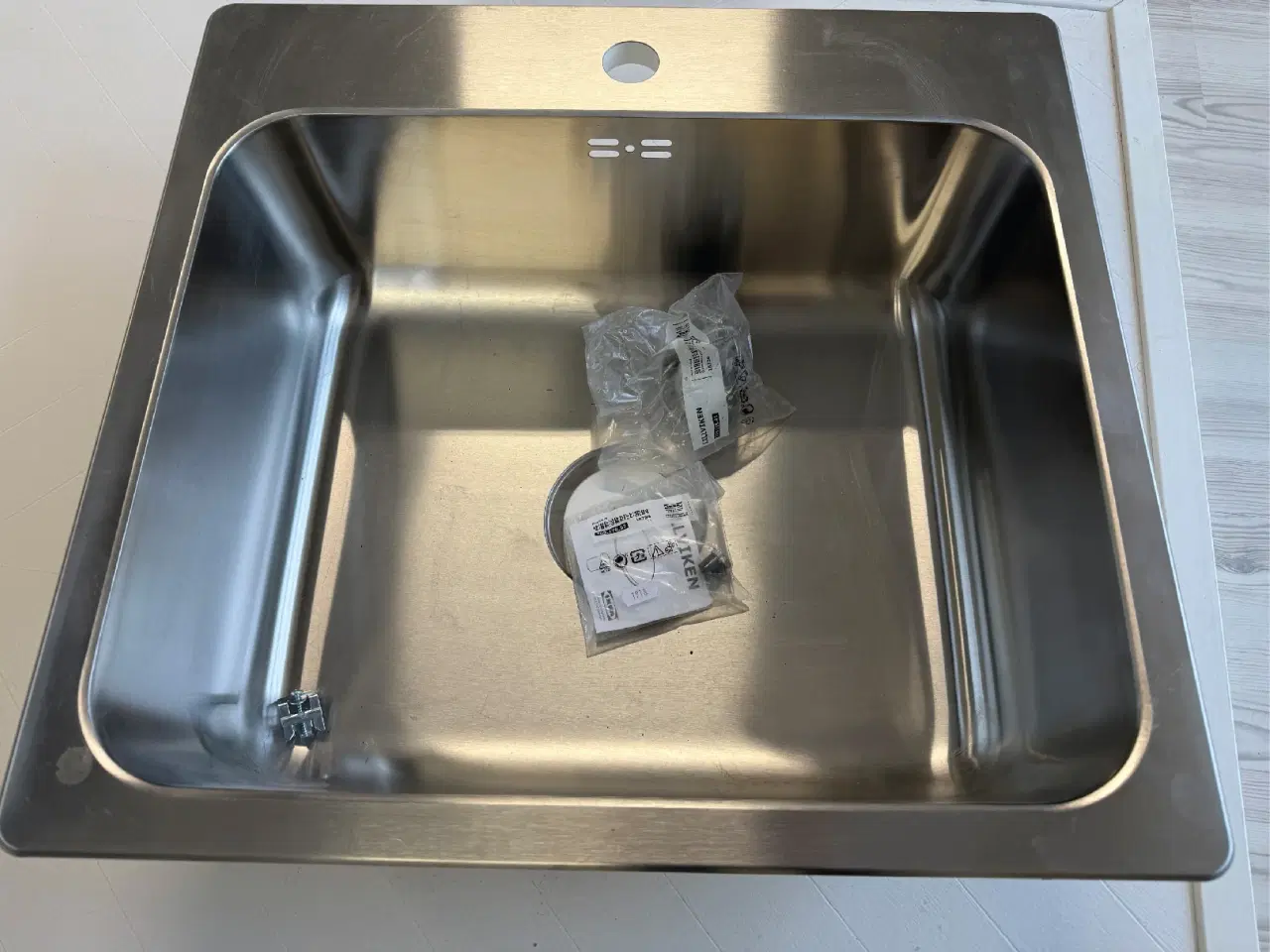 Billede 1 - LÅNGUDDEN Køkkenvask, rustfrit stål fra IKEA