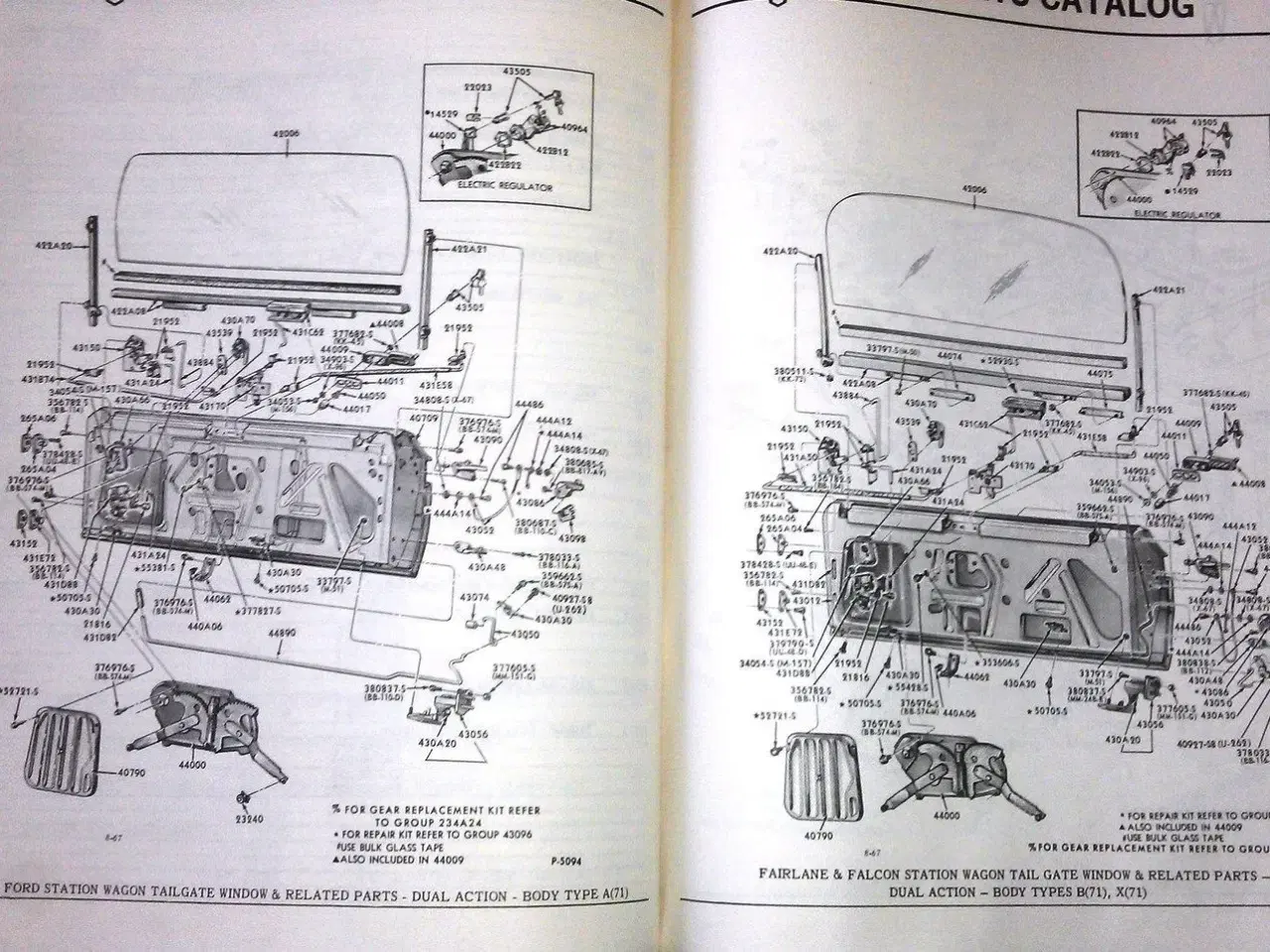 Billede 4 - Parts Catalog 1968 Ford .