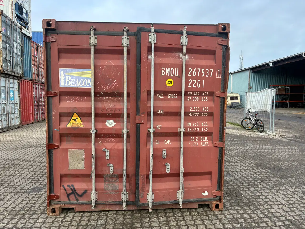 Billede 2 - Brugt 20 fods Isoleret Container