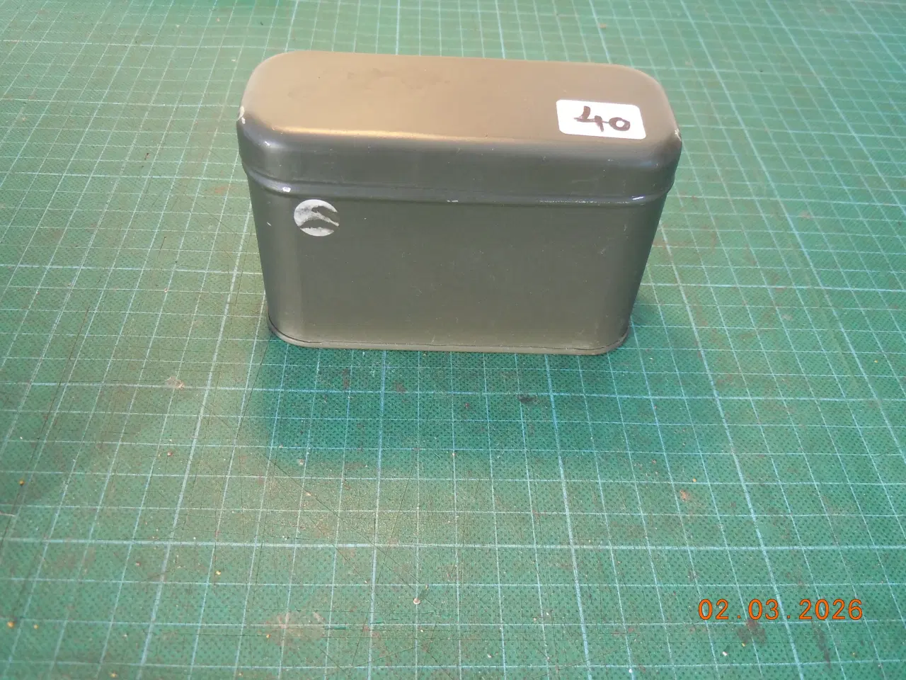 Billede 1 - Militære motorbriller , ubrugte i blikæsker.