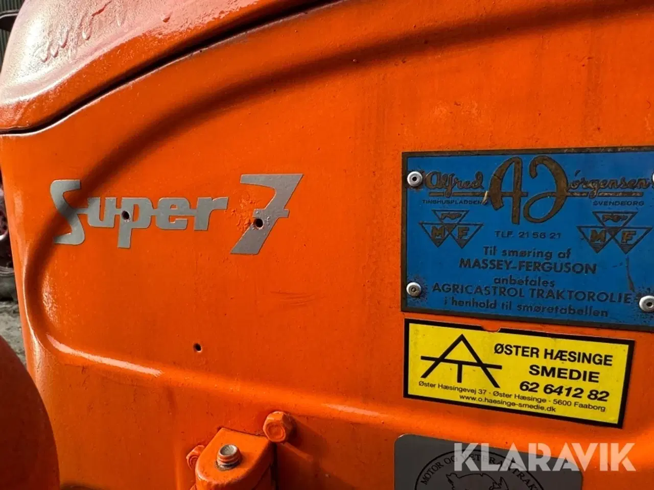 Billede 7 - Veterantraktor Renault Super 7