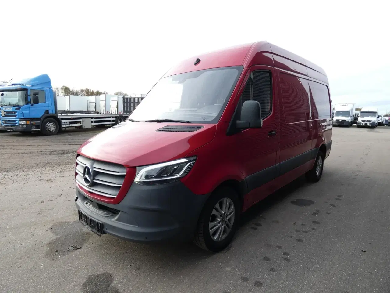 Billede 4 - Mercedes-Benz Sprinter 314 2,1 CDI A2 H2 RWD 7G-Tronic 143HK Van Aut.